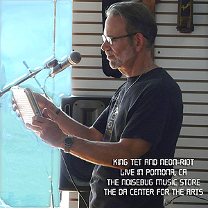 King Tet and Neon-Riot play Tenori-On in Pomona